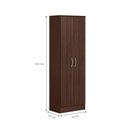 Ver imagem 4 de Conjunto Guarda Roupa Casal e Sapateira Gran Siena 8 Portas 2 Gavetas MDP Cafe Touch Demóbile
