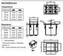 Ver imagem 4 de Chave Tecla Margirius Bipolar Liga Desl 30223 15a C/membrana