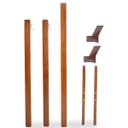 Ver imagem 5 de Suporte de Madeira para Rede de Descanso Multidecor + Rede Bege