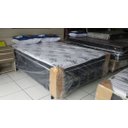 Ver imagem 2 de Cama Box Casal Conjugado Espuma 10cm 138x188x59