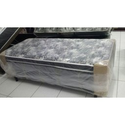 Cama Box Solteiro Conjugada Unyco D28 Espuma 10cm Macia 88x188x59 - 4