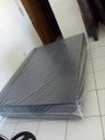 Ver imagem 2 de Base Box Casal Corino / Poliéster Preto 138x188x42