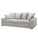 Ver imagem 1 de Sofá 3 Lugares para Sala Living 200cm Dalton L08 Linho Mescla - Mpozenato
