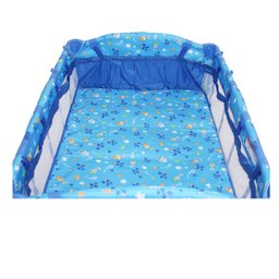 Berço Cercado Desmontável Plus Azul Oceano Baby Style - 3