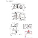 Ver imagem 4 de Armário De Cozinha Compacta De Canto Mp2091.891 Branco