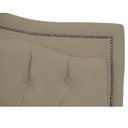 Ver imagem 4 de Cabeceira Casal King Size Estofada para Cama Box Maitê Veludo Bege Escuro