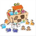 Ver imagem 2 de Brinquedo Educativo Arca de Noé 3d Mig - 34 Peças, Animais e Noé