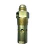 Válvula de retenção 1/2" NPT x 3/4" 16UNF para tubo flangeado de 1/2 - 1