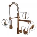 Ver imagem 2 de Torneira Monocomando Gourmet Rosê Gold de 50cm - Tor-013 - Stillus Home Torneira Gourmet Monocomando