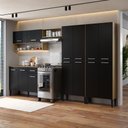 Ver imagem 1 de Armário de Cozinha Compacta Arizona Fusion One Carraro Carvalho com Preto