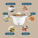 Ver imagem 6 de Elite Gourmet Panela de Arroz 20 Xícaras com Panela Inox e Função Aquecer