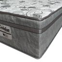 Ver imagem 2 de Cama Box Baú Viúva Tecido Sintético Branco com Colchão de Molas Ensacadas Evolution - Probel - 72x12