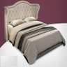 Cabeceira para Cama Queen 160 cm Monaco - Linho Bege - 2