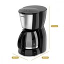 Ver mais imagens de Cafeteira Britânia 18 Cafezinhos Jarra de Vidro 550w Bcf19a
