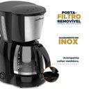 Ver imagem 6 de Cafeteira Britânia 18 Cafezinhos Jarra de Vidro 550w Bcf19a