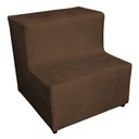 Ver imagem 4 de Kit Maca Estética Capitonê com Mocho e Escadinha 80 Cm Turqueza Slk Decor Reta Marrom