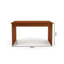 Ver imagem 7 de Mesa de Escritório Coorpotativa de Madeira Maciça Moderna Elegante 140 Veneza Castanho