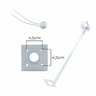 Poste Balizador de Jardim Externo Marrom P/ Tubular T8 Starlumen St2946 - 6