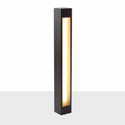 Poste Balizador de Jardim Externo Marrom P/ Tubular T8 Starlumen St2946 - 5