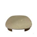 Ver imagem 2 de Bandeja Decorativa Quadrada de Mármore Crema Marfil