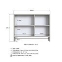 Ver mais imagens de Conjunto para Banheiro Gabinete 60cm com Toalheiro Mel/arenas Cj8050