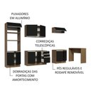 Ver imagem 5 de Armário de Cozinha Completa 315cm Rustic/Preto Glamy Madesa 02