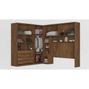 Ver imagem 2 de Guarda-roupa Casal Conjulgado 7 Portas e 5 Gavetas Imola