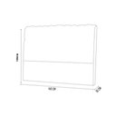 Ver imagem 3 de Cabeceira Casal Dama 140cm para Box 138cm Estofada Tecido PVC Simbal