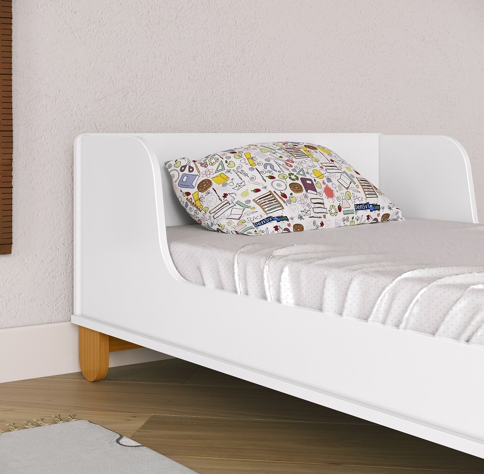 Mini Cama Zupy Branco Soft Eco Wood - 2