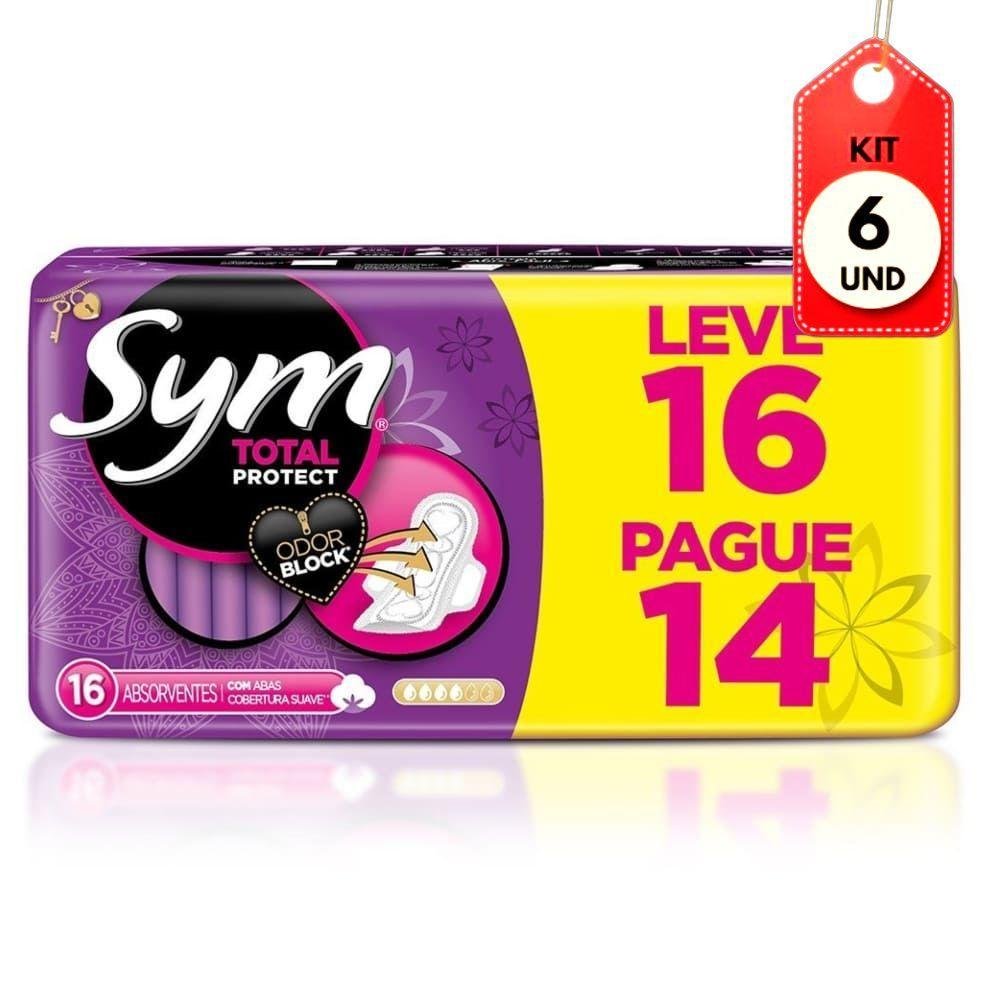 Kit C-06 Sym Absorvente Suave C- Abas C-16 - 1