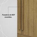Ver mais imagens de Guarda Roupa Casal 6 Portas 6 Gavetas Dubai Majestic - Nature