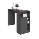 Ver imagem 5 de Bancada de Cozinha Atenas 1 Porta 140cm Chumbo Fidelita Móveis