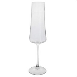 Conjunto com 6 Taças para Espumante Xtra em Cristal Ecológico 210ml - 1