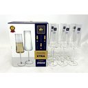 Ver imagem 4 de Conjunto com 6 Taças para Espumante Xtra em Cristal Ecológico 210ml