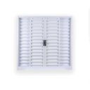 Ver imagem 1 de Janela de Aço Veneziana de Correr 4 Folhas com Grade 100x100cm Branco MGM Minas Sul Central
