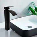 Ver imagem 2 de Torneira Cascata Alta com Misturador Monocomando Preta de Bancada Belcca Tca01p-bl