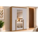 Ver imagem 1 de Guarda Roupa 4 Portas 2ESP 2g Alonzo Lopas Amendoa