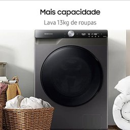 Lava e Seca Smart WD13T Samsung 13Kg Inox 127V WD13T704DBX/AZ - 4