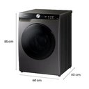 Ver imagem 2 de Lava e Seca Smart WD13T Samsung 13Kg Inox 127V WD13T704DBX/AZ