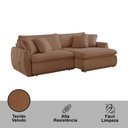 Ver imagem 5 de Sofá Cama 230 Cm Braço 15 Cm Retrátil e Reclinável Inova Meu Sofá Online