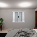 Ver imagem 2 de Janela de Aço Veneziana Correr 100x150cm 6 Folhas Coflx MGM Branco