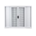 Ver imagem 4 de Janela de Aço Veneziana Correr 100x150cm 6 Folhas Coflx MGM Branco