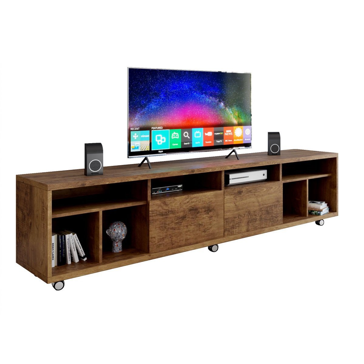 Rack Para TV Arizona 2.2 Canela – MóveisAqui | MadeiraMadeira
