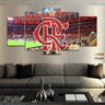 Quadros Flamengo 63x130mt em Tecido - 1