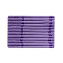 Ver imagem 1 de Kit 12 Toalhas Lavabo Pintar Ponto Russo Perfeito Estilo Arteira Roxo