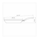 Ver imagem 4 de Frigideira Tramontina Turim em Aluminio Antiaderente Starflon Max Vermelha 30 Cm 2