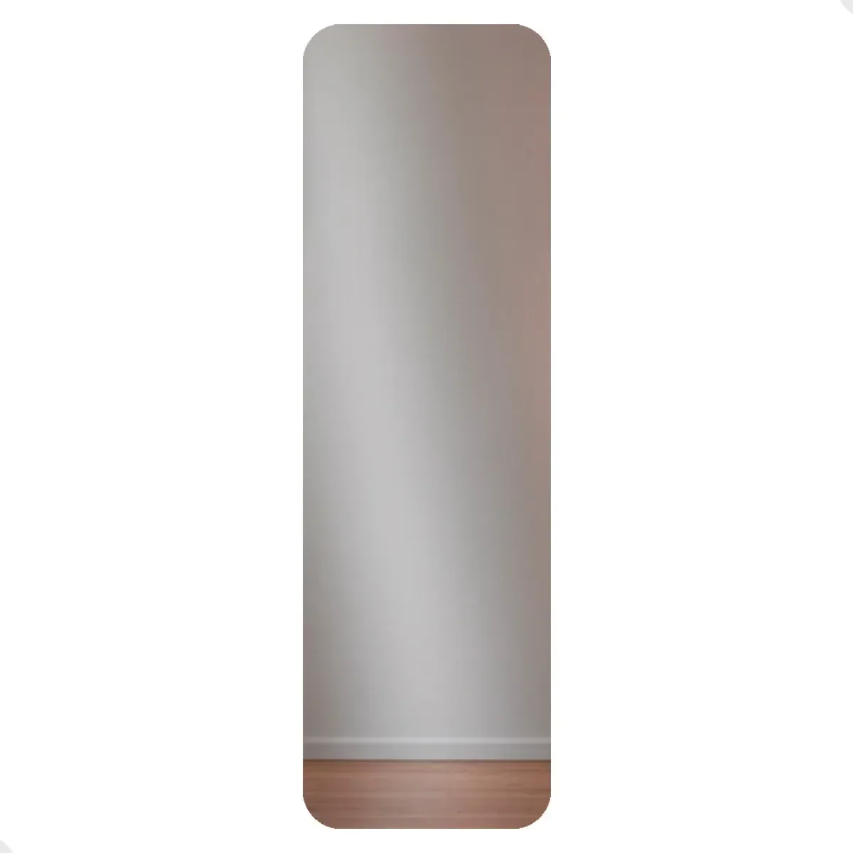 Ver imagem 2 de Espelho Orgânico Grande de Parede com Led Quente Retangular 150x50 Decorativo Sala Quarto Banheiro