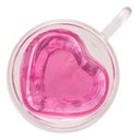 Ver imagem 6 de Cj 2 Xícaras Para Café Expresso Dupla Parede De Vidro 80Ml