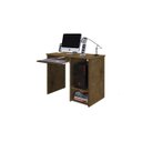 Ver imagem 2 de Mesa Escrivaninha ING Para Estudo com Nicho Para CPU e Teclado Cor Jequitiba JA