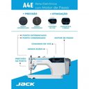 Ver imagem 5 de Reta Eletrônica Jack A4e - Azul Motor de Passo 220v